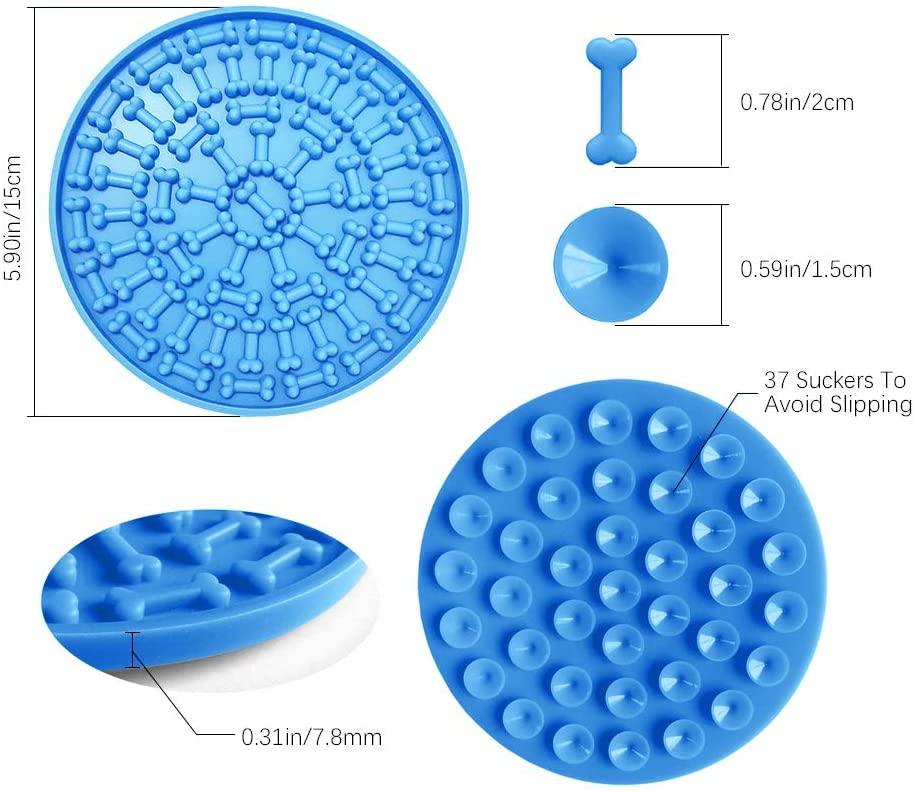 Pet Lick Pad | Silicone Suction Cup - Pet Lick Pad | Silicone Suction Cup - PetsLoveSurprises-com