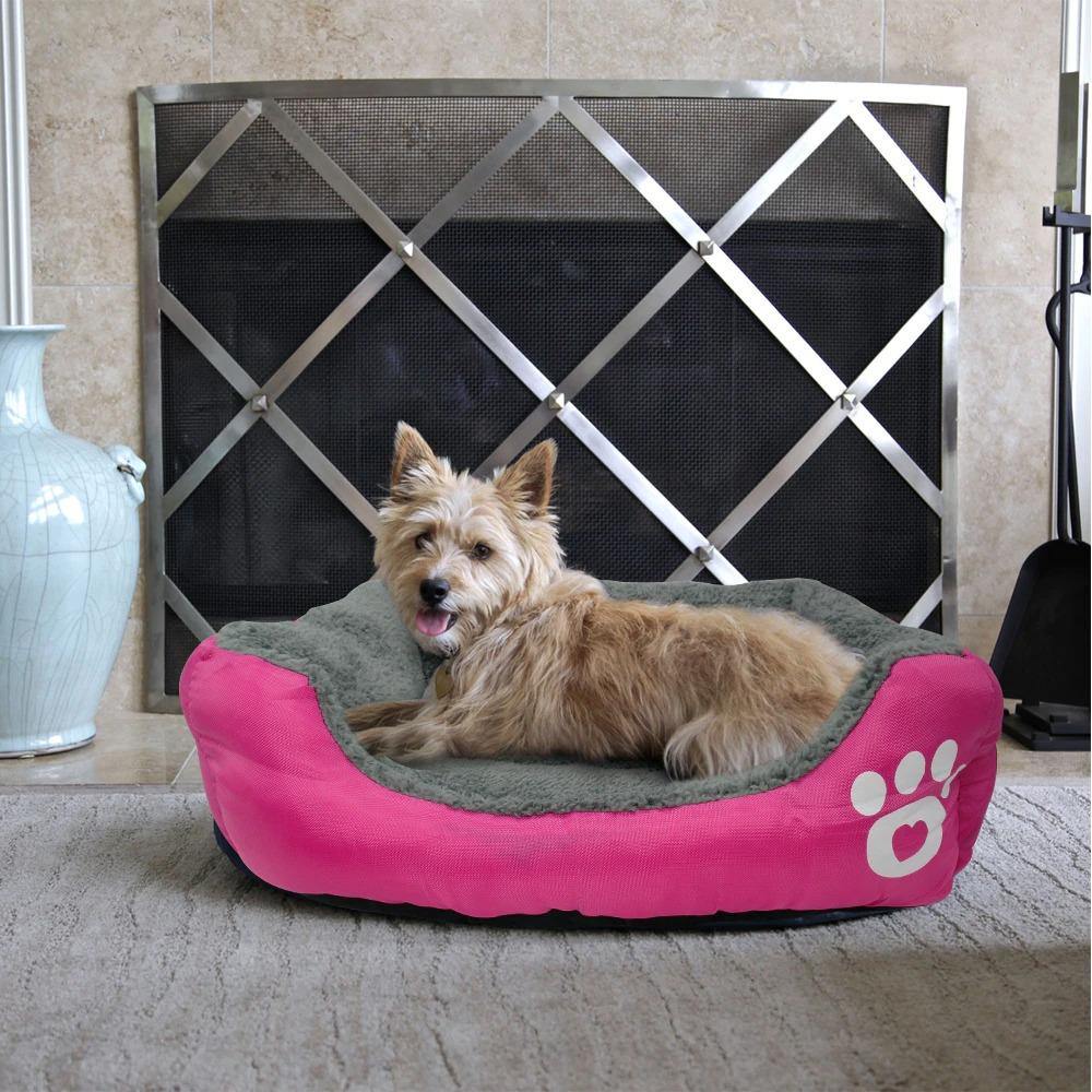 Deluxe Rectangular Bolster Dog Bed | Waterproof Slumber - Deluxe Rectangular Bolster Dog Bed | Waterproof Slumber - PetsLoveSurprises