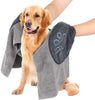Load image into Gallery viewer, Pet Towel with Hands Pocket | Ultra-absorbent - Pet Towel with Hands Pocket | Ultra-absorbent - PetsLoveSurprises