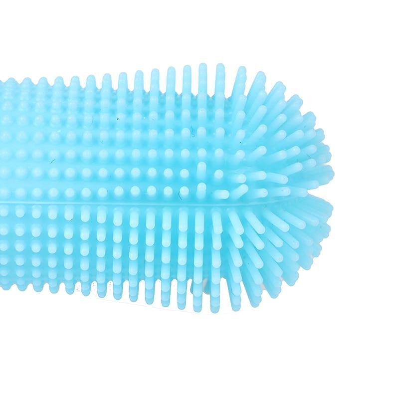 360º Pet Finger Toothbrush | NEW Ergonomic Design - 360º Pet Finger Toothbrush | NEW Ergonomic Design - PetsLoveSurprises