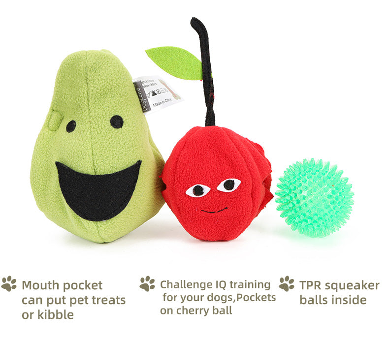 Squeaky Tom™ | 3-in-1 toy for dogs that love surprises
