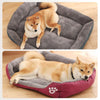 Carica l&#39;immagine nel visualizzatore di Gallery, Deluxe Rectangular Bolster Dog Bed | Waterproof Slumber - Deluxe Rectangular Bolster Dog Bed | Waterproof Slumber - PetsLoveSurprises