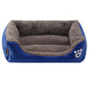 Deluxe Rectangular Bolster Dog Bed | Waterproof Slumber - Deluxe Rectangular Bolster Dog Bed | Waterproof Slumber - PetsLoveSurprises